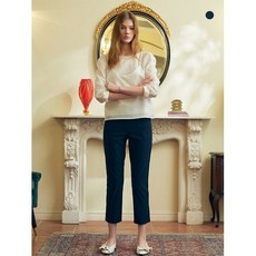 데니스골프방송상품 여성 인견혼방 8부 모던 썬그립 밴딩팬츠_네이비_RAQSLPT352 897737