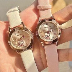 캐릭터 손목시계 학생용 귀여운 전자시계 키티