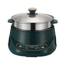 電火鍋電熱鍋多功能電煮鍋禮品家庭實用加厚大號雙層智能, 20cm機械單層