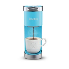 Keurig Coffee K-Cup Pod K-Mini Maker 싱글 서브 브루어 보관 여행용 머그 친화적, 쿨 아쿠아