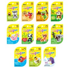 아모스 아이클레이 미니 클레이 촉감 놀이 점토 공예 공작 미술 만들기 재료 준비물 옵션, 혼합/꿀벌