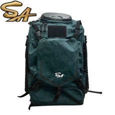 SA 棒壘球後背包 - 四支球棒裝, 墨綠, 1個