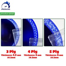 45 도 엘보 일반 실리콘 냉각수 인터쿨러 파이프 튜브 호스 ID 38mm, 03 45 ID 38mm 3Ply, 01   Mainland