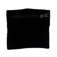 運動收納拉鍊腕帶 鑰匙零錢收納 跑步健身適用 多色可選, 黑, 1個