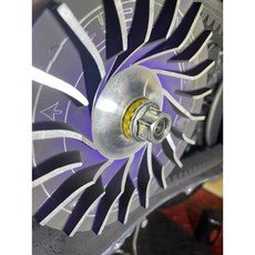 六代勁戰 水冷Bws 水B force 2.0 歐格 傳動 普立盤 墊片 輕量化 鋁合金 偷輕 普利盤 飛盤 固定墊片, 紅色, 1個