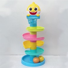 아기상어 롤더볼 /롤링볼, 1박스, 노랑 파랑