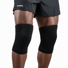 벤데타 네오프렌 무릎보호대 7mm, 블랙, 1세트