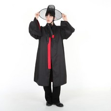 성인용 저승한복+갓 SET 케데헌 사자보이즈 코스튬 할로윈