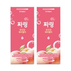 짜링 포도당 워터젤리 복숭아맛 5개입, 2개