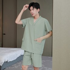 러빙랩 순면 커플 찜질복 마사지복 찜질 사우나복 상하 세트