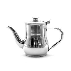 대경 밸리형 주전자 스텐 미니 육수 차 업소용 6size, 800ml, 1개, 스텐-4호