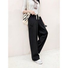 8627 保暖必備大口袋造型寶寶絨褲寬褲