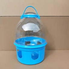 닭 급수기 대형 물그릇 병아리 조류용 열선 동파방지, 1개, 8l 프리미엄 투명 두꺼운