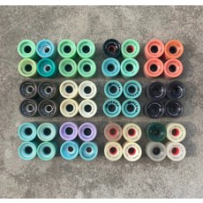 globe 澳洲進口 長板輪 62mm 78a 陸地衝浪板 魚板輪 4顆隨機色, 如圖所示, 1個