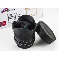 Kelda 8mm MF魚眼鏡頭, 1個