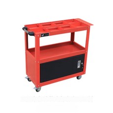 정비소용 이동식 공구카트 3단 작업대 공구 보관함, 18. 헤비듀티 파티션형 잠금형