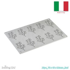 PAVONI 義大利 擬真矽膠模-淺型小樹枝，食品級矽膠耐冷耐熱，輕鬆製作甜點手工皂, 1個