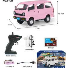 스피드 RC 드리프트 트럭 사륜구동 도로 경쟁용 사실적인 모델 차량 전동 리모컨 자동차 소년 크리스마스, 04 E