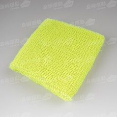 島嶼穩動 吸汗腕帶【現貨】運動護腕 毛巾護腕 吸濕排汗, 吸汗腕帶｜W螢光黃, 1個