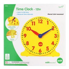 어린이집 5세시계읽기 대형원형학습시계 유치원 사고력 교육완구, 1개