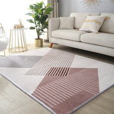 북유럽 캐시미어 거실 대형 3 바닥 침실 카페트 단모, 웨이브 라이크 메모리얼 14, 300*400cm 암호화
