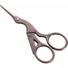 일본식 복고풍 학 모양 가위 차 포장 티백 가위 다도 예비 부품 가위, 1개, 상세페이지 참고