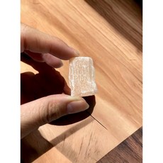 石之靈Soul Stone 橙色石膏石 摩洛哥原礦 共生橙色方解石 橘石膏, 橙方解,M