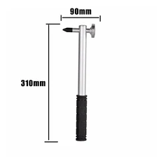 넉 박스 차체 페인트가없는 덴트 수리 우박 제거 도구 키트 9 헤드 탭 다운 해머 고무 망치