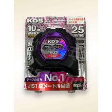 KDS 剛立厚爪 GTR 5M 捲尺 27mm JIS 1級, 1個, 5M*25mm GTR-G2550(公分, 5M*25mm