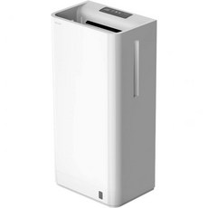 HEPA 필터가 장착된 수직 손건조기 1800W 이중 블레이드 공기 상업용 욕실용 자동 고속 제트 흐름 벽걸이 실버, 2688-WH