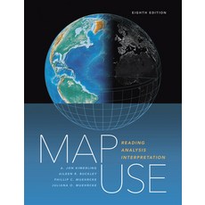 (영문도서) Map Use: Reading Analysis Interpretation Hardcover, Esri Press, English, 9781589488410