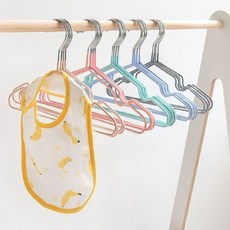 키즈 옷걸이 10P 4671-10 어린이 주니어 아동 유아 미끄럼방지 논슬립 옷걸이 행거, 10개