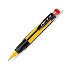 施德樓 STAEDTLER 1.3mm MS771 德國製三角桿自動鉛筆 舒適握感 學生辦公繪圖適用, 黃, 1個