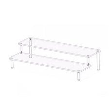 아크릴 진열장 피규어 보관함 2단 30cm / 40cm, 1개