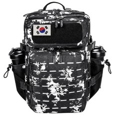 GP신형 전술가방 45L 대용량백팩 밀리터리 군인 군용 군대 전술 공군 로카가방 등산가방, 블랙썬더