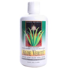 SOURCE NATURALS 全葉蘆薈飲, 1L, 1瓶