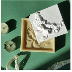 짱예뻐 트레이형 리본 타블렛 실리콘몰드