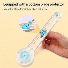 공예 종이 원형 절단기 KW-triO 수동 도구 직경 8-32cm 트리머