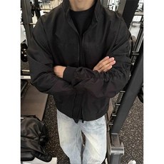 초대형 사이즈 150kg 크롭 카고 재킷 남성용 가을 3 프루프 스탠드 업 칼라 아메리칸 빈티지 플라이트
