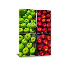 KAVORA 풍수에 좋은 사과 과일 그림 금전운 인테리어 액자 그림 캔버스액자 주방 거실 풍수인테리어, 02