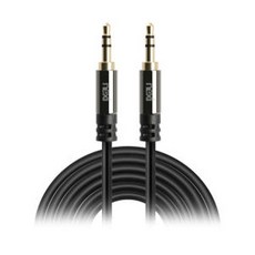 넥시 3.5mm 스테레오 AUX 오디오 케이블, NX932/3M, 혼합 색상, 1개