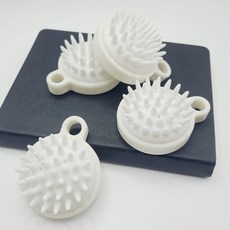 MM-50102 노폐물제거 실리콘 샴푸빗 두피마사지 샴푸브러쉬, 1개