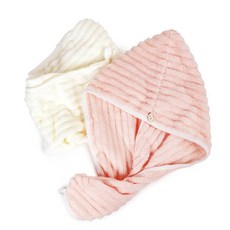 원디자인 머리타올 헤어랩타올, 아이보리