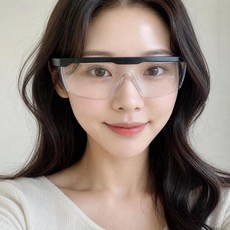생활구역 스포츠 보호 고글 어린이 라이딩 자전거 투명 고글 눈보호 보안 안경 키즈 고글 작업 안경 눈바람 막아주는, ONE, 1개