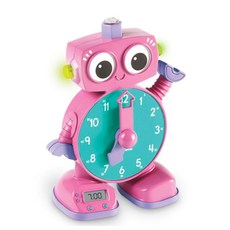 시간 공부 말하는 로봇 어린이 알람 시계 교구 학습용 초등학생 개념 LRS_25166, 1개