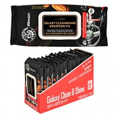 [카핫템] 이선생 갤럭시클린앤샤인 세정&광택코팅 티슈 30매x12개 신차 감성 그대로! 실내세정과 광택코팅을 한번에! ALL in ONE, 1개