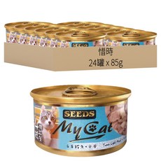 惜時 MyCat 我的貓 機能餐罐頭, 白身鮪魚 + 干貝, 85g, 24罐