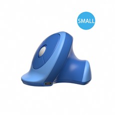 三模垂直人體工學充電滑鼠 (SMALL), 891雙模垂直滑鼠藍色, 如圖