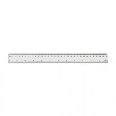 투명자 플라스틱투명자 사무용 자 미술용품 40cm자 (30cm), 1개, 기본