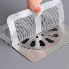 인사이드마켓 배수구 하수구 트랩 머리카락 거름망 10P, 화이트